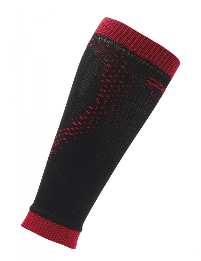 頂級運動型肌能壓縮腿套(經典黑/紅)