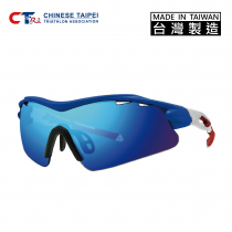 TEAM TPE 競技版運動眼鏡 - 星空藍