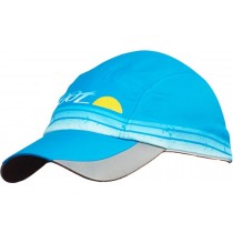 COOLMAX反光型運動跑帽(水藍)