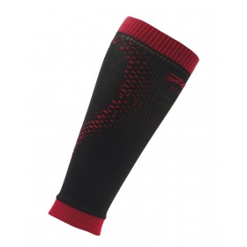 頂級運動型肌能壓縮腿套(經典黑/紅)