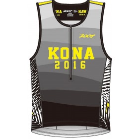 TRI KONA TANK世界盃限定版鐵人上衣 (男) - 幻象黑